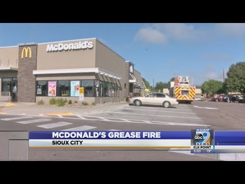 McDonald's grease fire