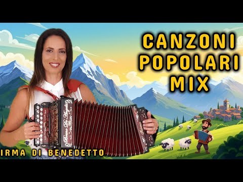 Mix: Reginella Campagnola - Vola Vola Vola - Saltarello • Organetto Abruzzese • IRMA DI BENEDETTO