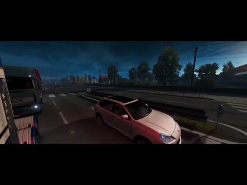 ETS#47  Transporting a 13 Ton Man TGA Dakar from Maribor to Parma 538 km