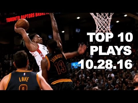 Top 10 NBA Plays: October 28th
