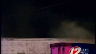 preview picture of video 'East Providence fire breaks out at Rumford business'