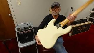 Video thumbnail for Taking a Look at A Tagima TW-73  Bass and Hartke HD15 Bass Amp by Paul Capps