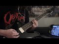 Bolt Thrower - Salvo (1 Take Guitar Cover w/ Solos)