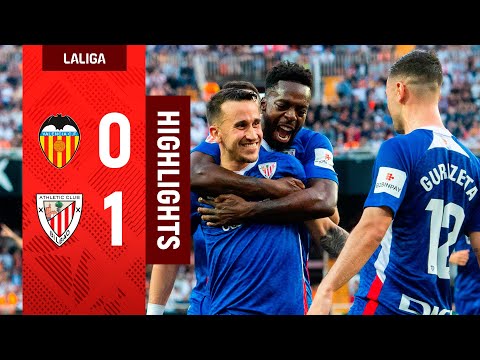 Imagen de portada del video HIGHLIGHTS | Valencia CF 0-1 Athletic Club | LaLiga EA Sports MD37