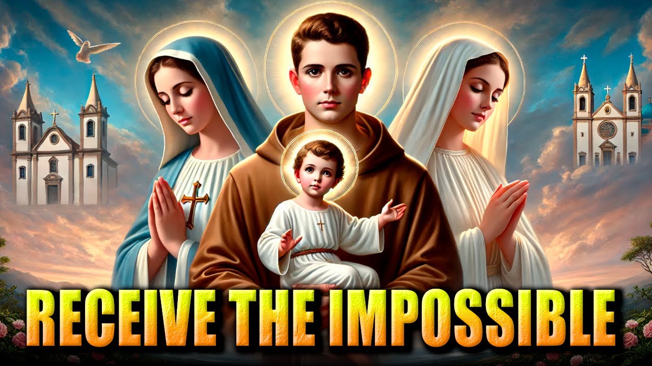 YOUR IMPOSSIBLE MIRACLE ARRIVES TODAY🙏SAINT ANTHONY, OUR LADY OF MIRACLES AND LADY OF THE IMPOSSIBLE