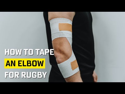 HOW TO TAPE AN ELBOW FOR RUGBY - ELITE THERAPY