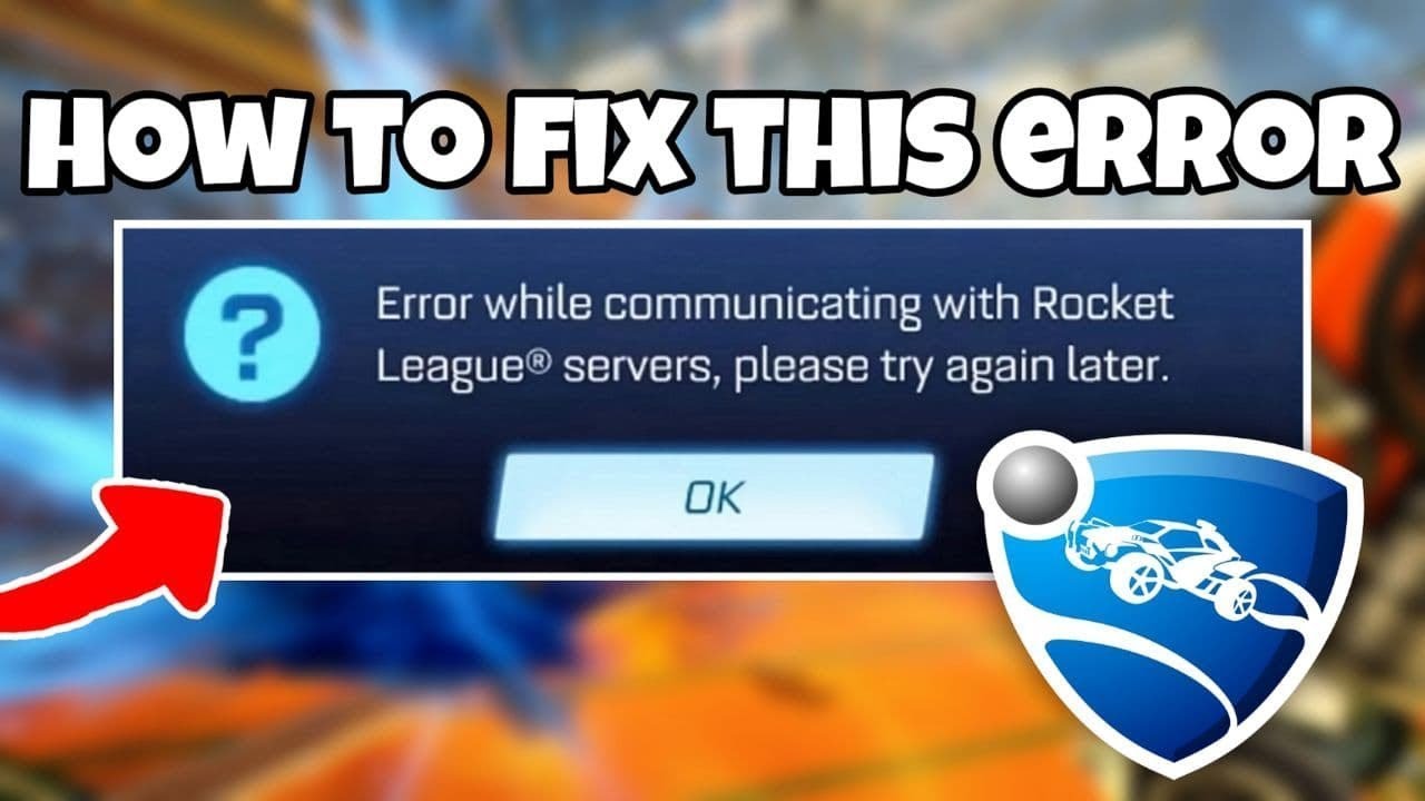 Erro comunicação Servers Rocket League Epic games - ( Resolvido )