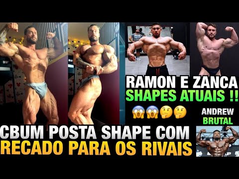 CBUM POSTA SHAPE ABSURDO E MANDA RECADO - RAMON E ZANCA SHAPES ATUAIS NO OFF + ANDREW JACKED