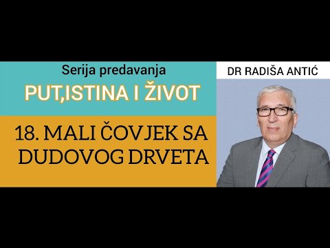18. MALI ČOVJEK SA DUDOVOG DRVETA /// Dr Radiša Antić