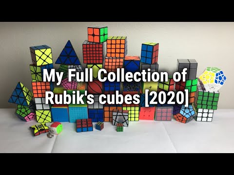My Full Collection of Rubik's cubes [2020]