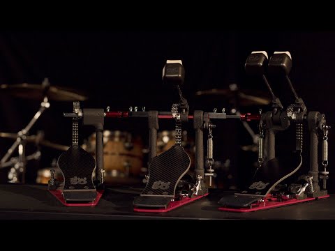 DW 50th Anniversary Carbon Fiber Plate Double Pedal 5000 Series DWCP5050AD4C2 image 7