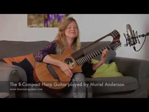 "View from Space" by Muriel Anderson on Brunner Compact Harp Guitar