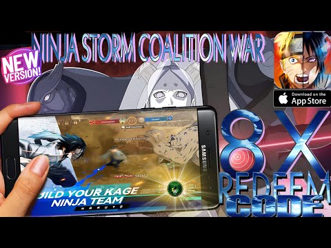 Ninja Storm: Coalition War New Version Update! 8X Newbie Gift Code 🎁 All Redeem Codes - iOS