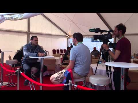 Gary Paffett on Moscow Raceway.