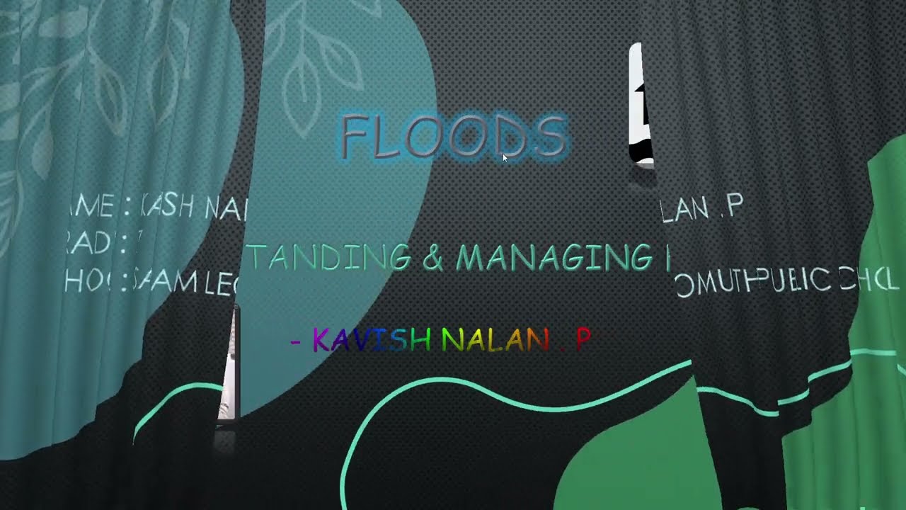 PowerPoint Slide Show on the topic FLOODS