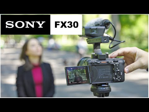 Sony Cinema Line FX30 Super 35 Camera ILME-FX30B Sony Cinema Line FX30 Super 35 Camera ILME-FX30B