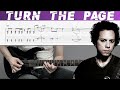 METALLICA TURN THE PAGE Guitar Cover With TAB Lesson