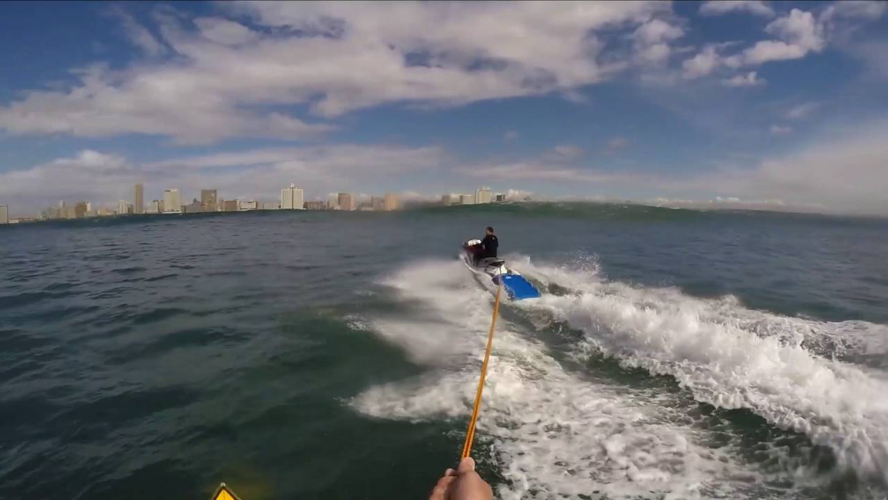 GoPro - Tow Surf - The Mound - Durban 4/10/2016