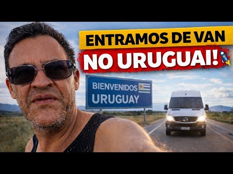 BR 471 Chui até o Uruguai de van #curvadovento #vidanaestrada #viagem 