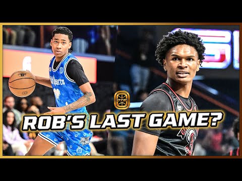 Rob Dillingham's LAST OTE Game EVER!? Thompsons, Trey, Eli & City Reapers Vs Cold Hearts LIVE 😱