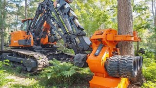 10 Most POWERFUL  Forest Harvesters in the World