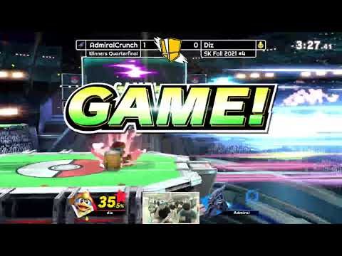 Smash Knights Fall 2021 #4 Winners Quarters - AdmiralCrunch (Ridley) vs DiZ (Kirby/King Dedede)
