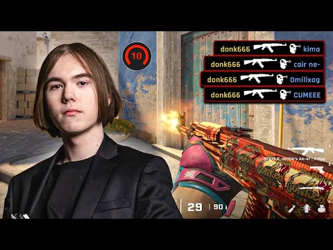 donk 35 Kills In A Hard-Fought Match | 4650 ELO