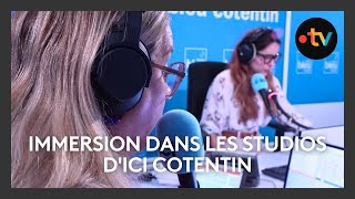 Dans les coulisses d'une matinale radio et télé - Immersion dans les studios d'ICI Cotentin ! 🎙️📺
