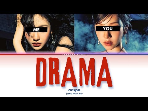 aespa 'Drama' [SING WITH ME | KARAOKE]