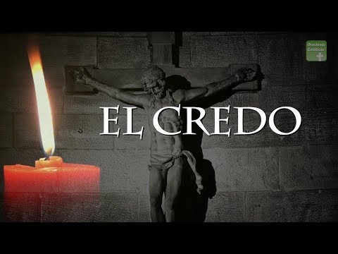 CATHOLIC CREDO IN SPANISH | CATHOLIC PRAYERS