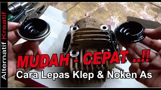 Download lagu Cara Mudah dan Cepat Melepas Klep dan Noken As Yamaha JupiterZ, VegaR, Cripton By Alternatif Kreatif mp3