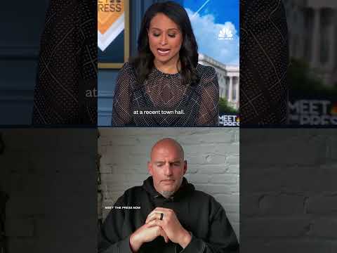 Sen. John Fetterman responds to Graham Platner’s criticism
