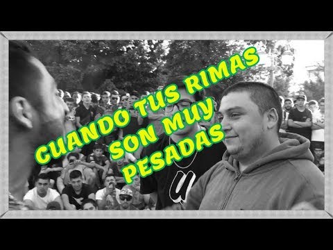CUANDO TUS RIMAS SON MUY PESADAS (BARTO RODAMIENTO JOQERR VS SANTI LEOELE PROFANO)
