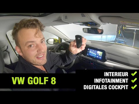 2020 VW Golf 8 - Interieur: „Hallo Volkswagen“? MIB 3 | Innovision | Discover Pro | IQ.Drive | Alexa