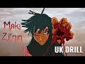 MAKI ZENIN UK DRILL Jujutsu Kaisen Rap