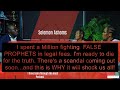 I suffered in the hands of FALSE PROPHETS | Why i ended up in Prison will shock you| Solomon Ashoms