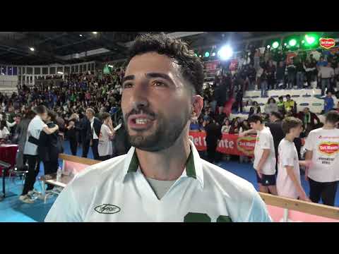 30-03-2025: Davide Russo commenta la vittoria della Romeo Sorrento in Del Monte Supercoppa A3