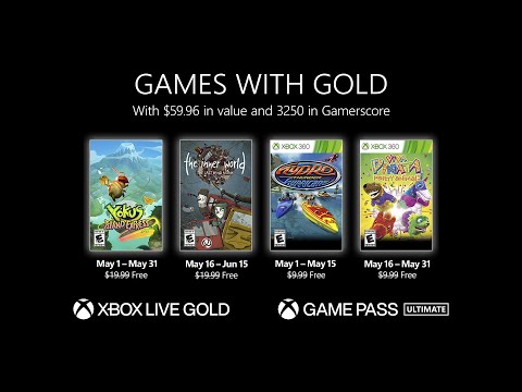 Xbox Games with Gold | May 2022