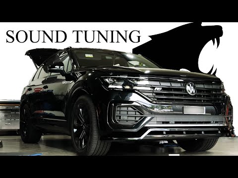 VW Touareg Diesel gets Sound by Maxhaust