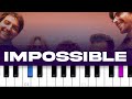 Nothing But Thieves - Impossible (piano tutorial)