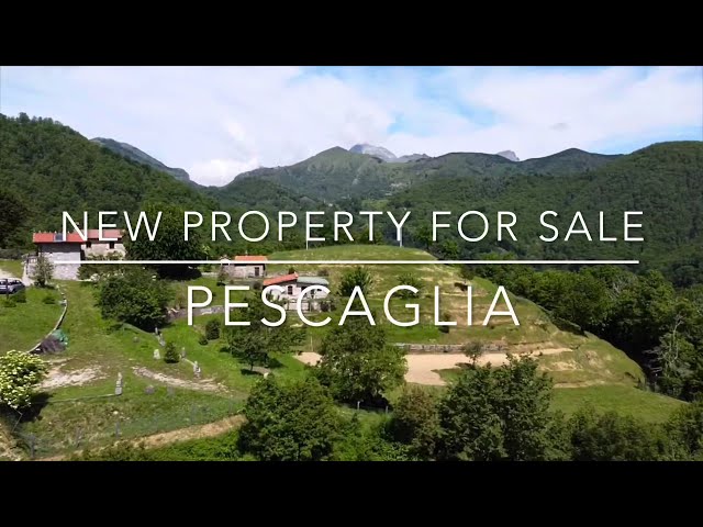 PESCAGLIA (Lucca area) - For SALE Tuscany farmhouses with land and outbuildings