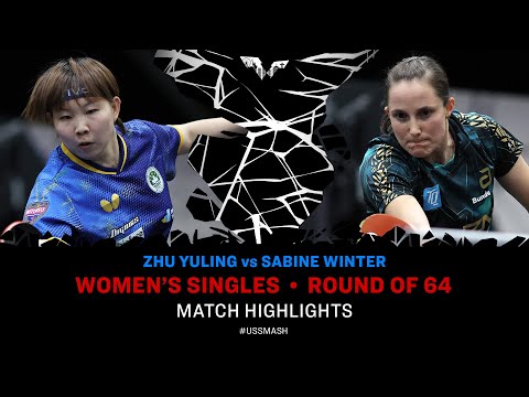 Zhu Yuling vs Sabine Winter | WS R64 | #USSMASH 2025