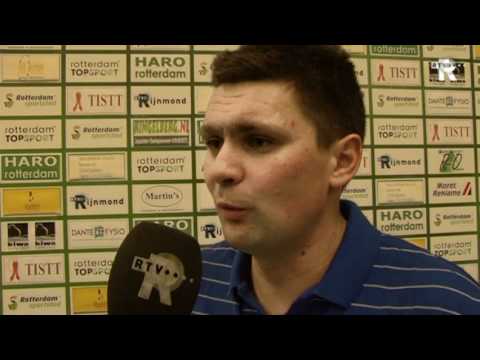 HARO-trainer Alex Curescu na de kraker tegen AHV Swift