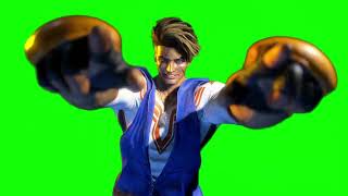 Street Fighter 6 Luke Wins green screen