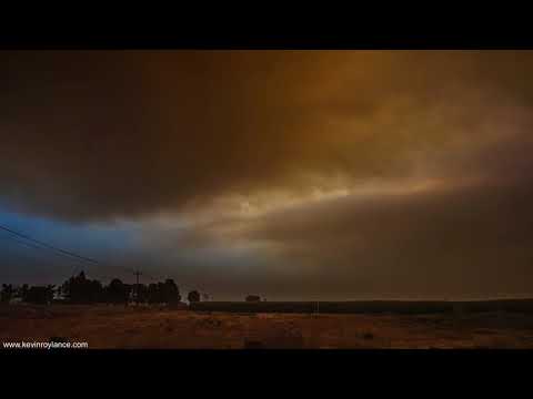 Moses Lake Washington Smoke and Dust Storm Time Lapse - 09/07/2020
