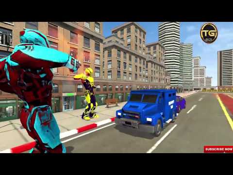 Wild Cheetah Transforming Robot Car Robot Games - Best Android Gameplay HD