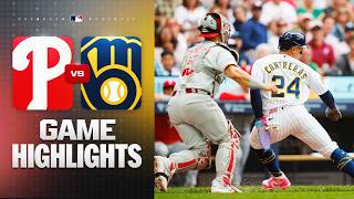 Phillies vs. Brewers Game Highlights (6/14/26) | MLB Highlights