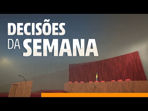 Decisões da Semana no TSE – 21 e 23 de outubro