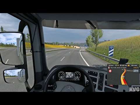 Euro Truck Simulator 2 - Kassel to Magdeburg - Gameplay (PC UHD) [4K60FPS]