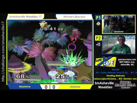 SW17 Winners' R2 - v4extreme (Falco) vs Absolome (Sheik)